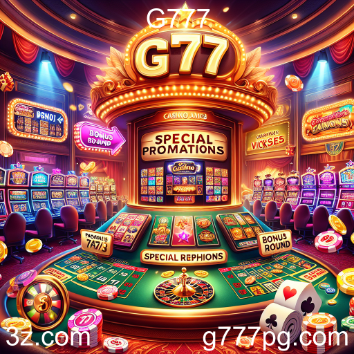 Descubra as Promoções Especiais do G777 e Amplie Suas Chances de Ganhar!